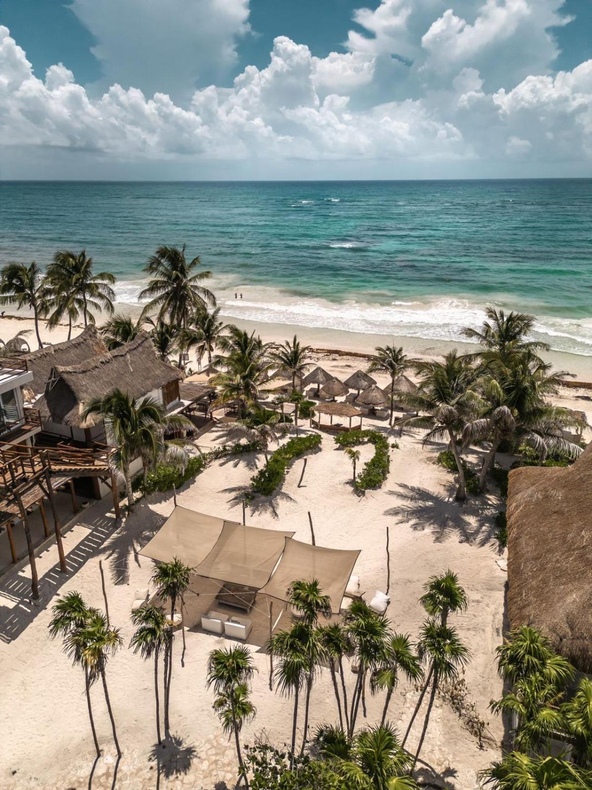 Niken Beachfront Tulum Hotel Buitenkant foto