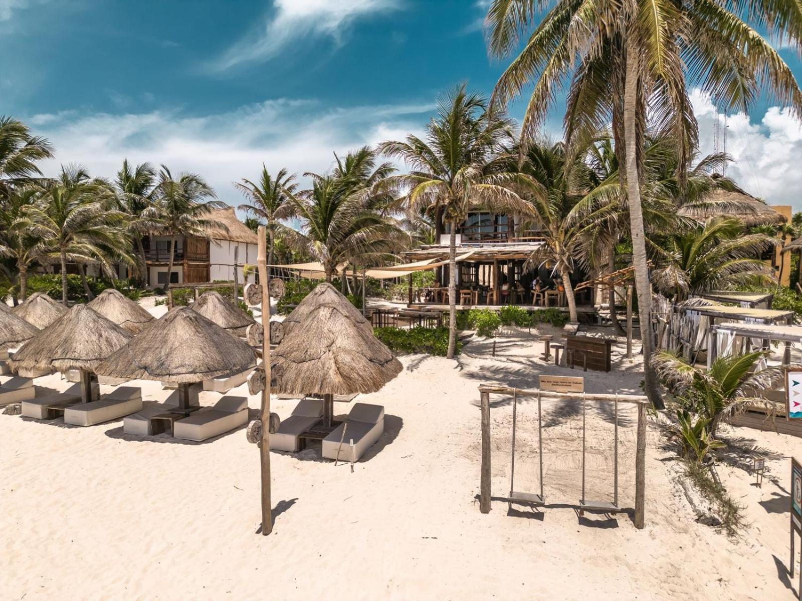 Niken Beachfront Tulum Hotel Buitenkant foto