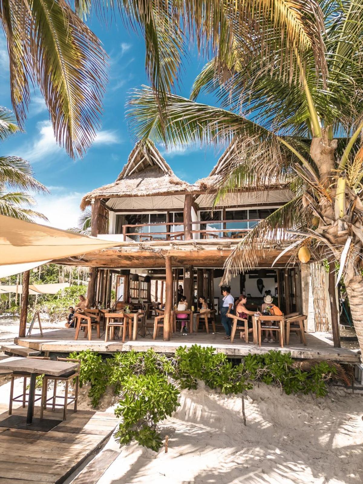 Niken Beachfront Tulum Hotel Buitenkant foto