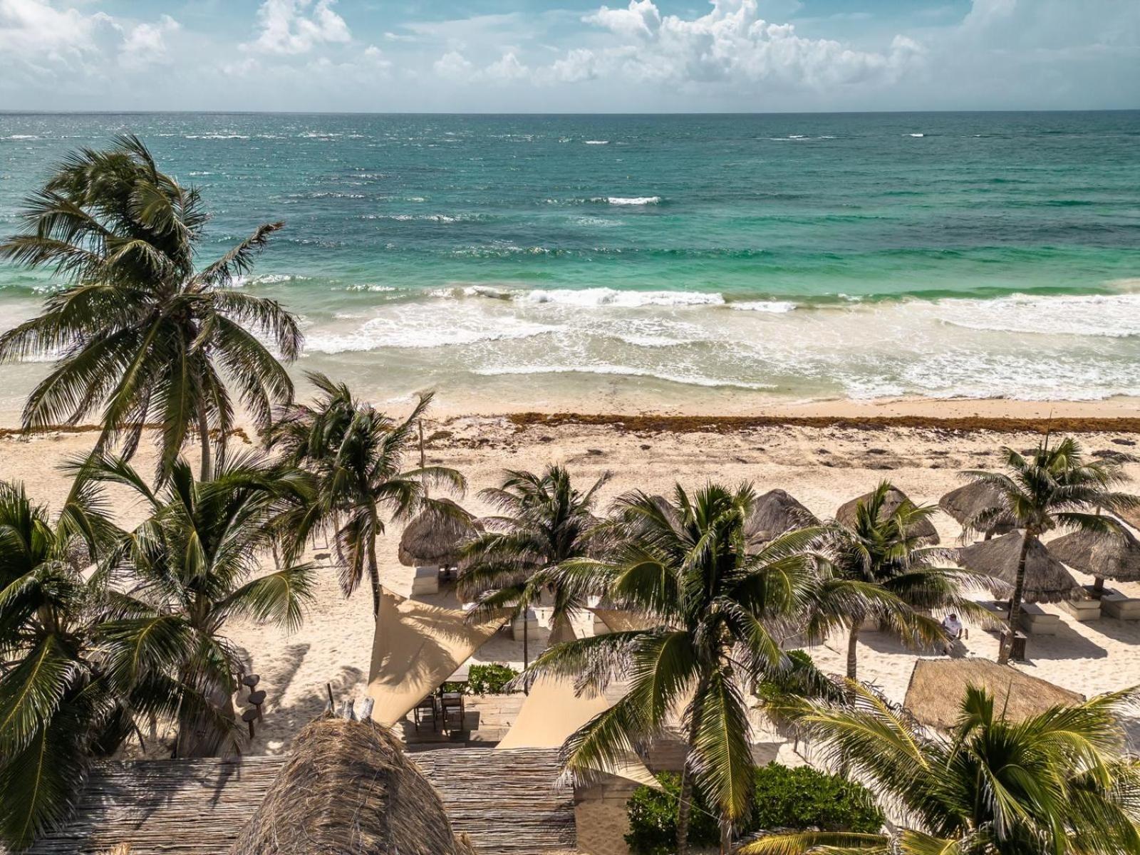 Niken Beachfront Tulum Hotel Buitenkant foto