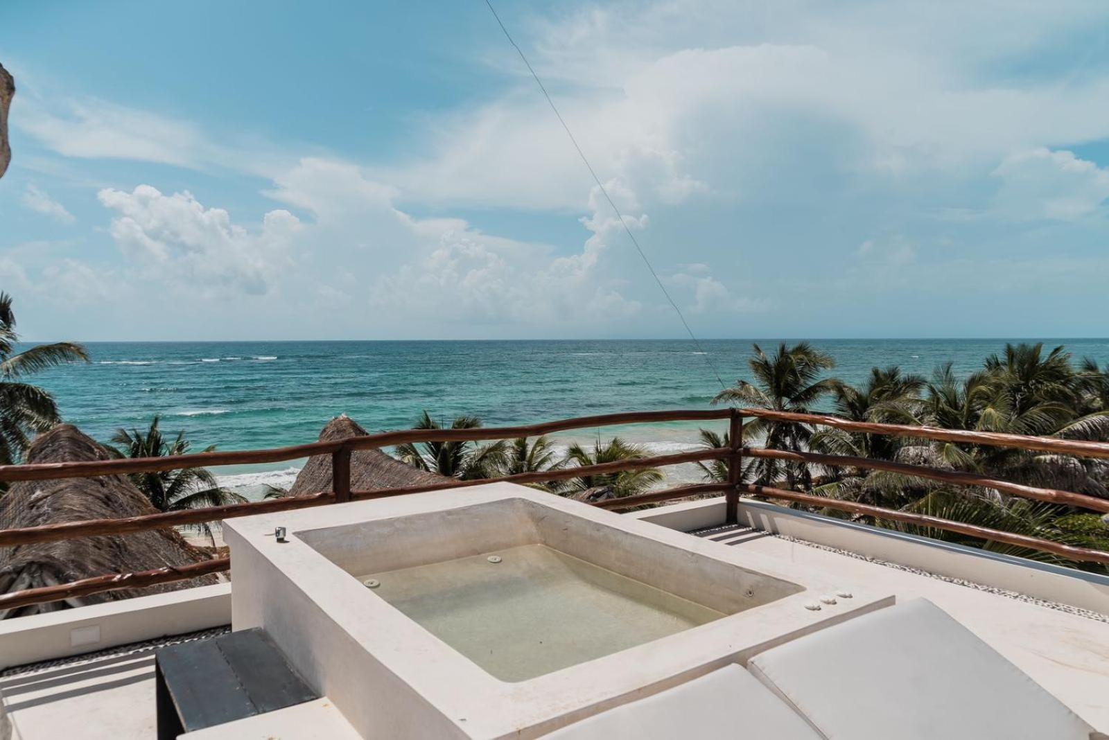Niken Beachfront Tulum Hotel Buitenkant foto